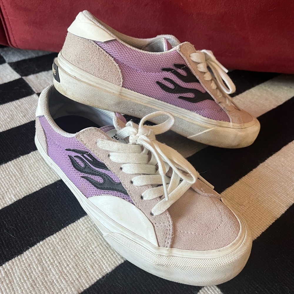 Straye Lilac and Rose Low-tops
